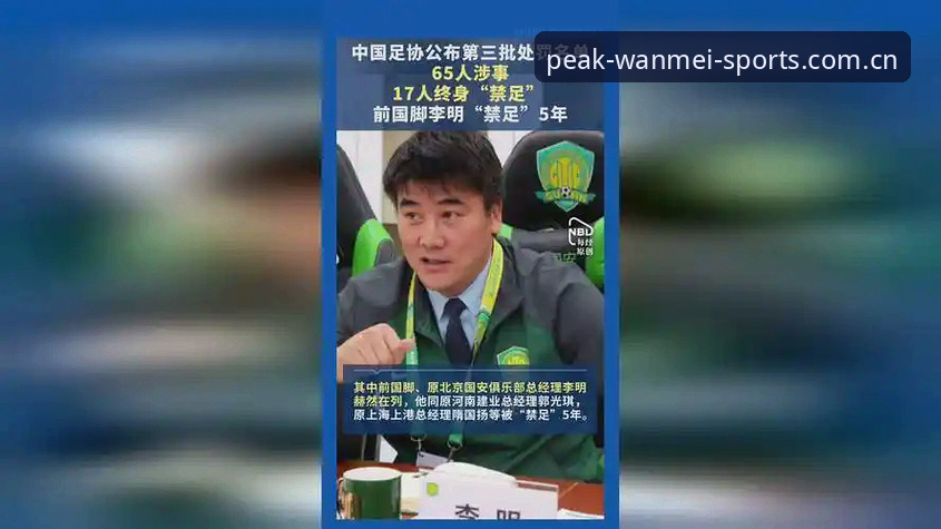 完美体育新用户安装教程 中国足协第三批禁足名单全面评测:65人重罚背后的行业震荡与体育生态反思